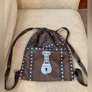 Disney cruise lines Mickey Mouse pirate drawstring backpack